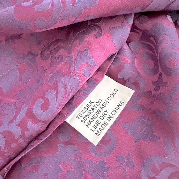 🌟Anthropologie Goody Goody California 100% Silk Pajamas Sz. S🌟 - Picture 5 of 6